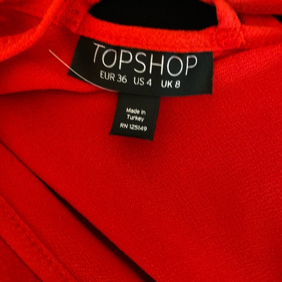 Red Topshop tank - Picture 4 of 4